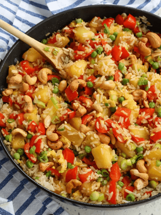 Pineapple Fried Rice Small Town Woman