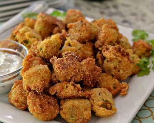 The Best Fried Okra (easy too) - Southern Bite