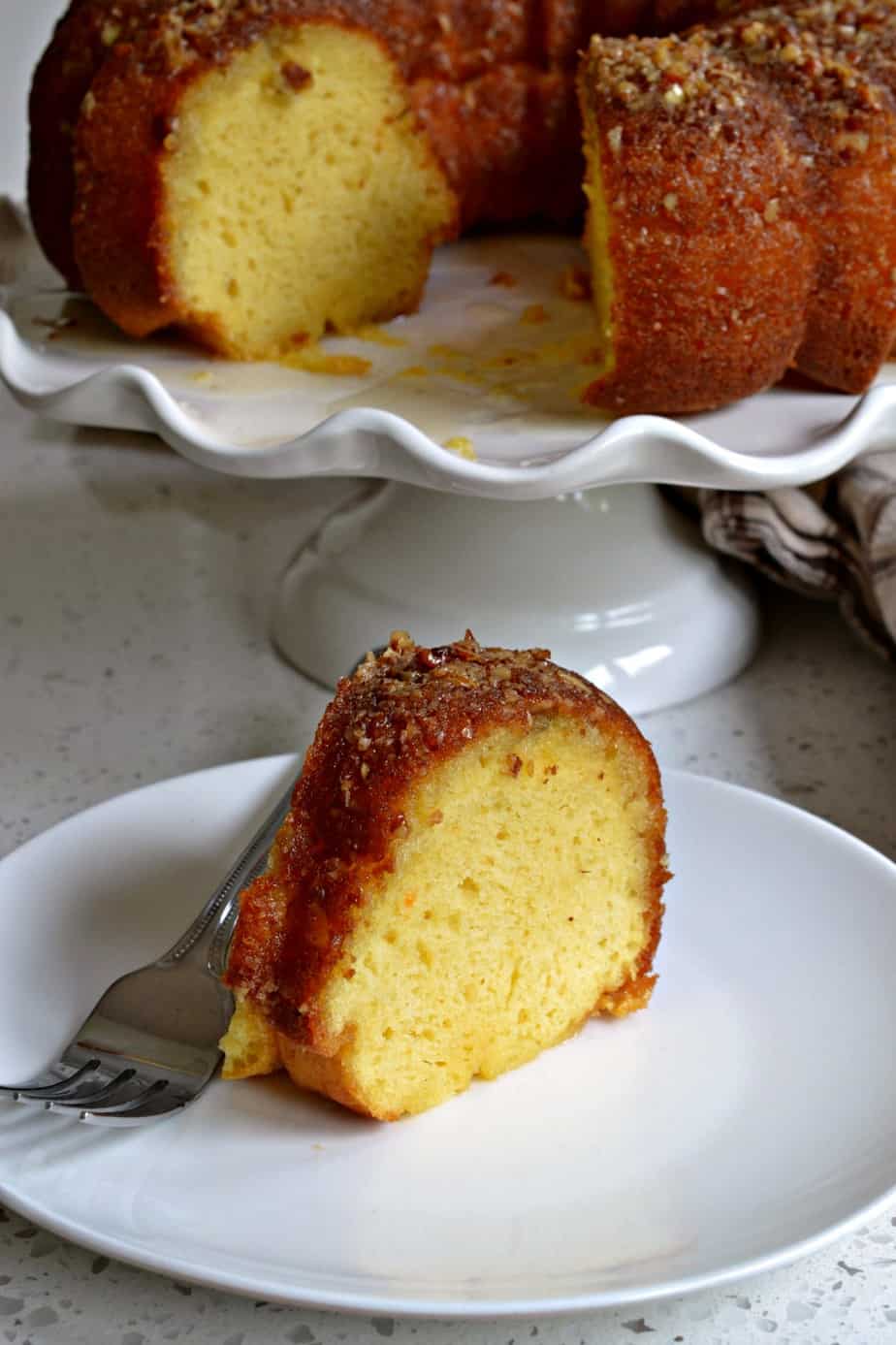 Easy Rum Cake - Small Town Woman