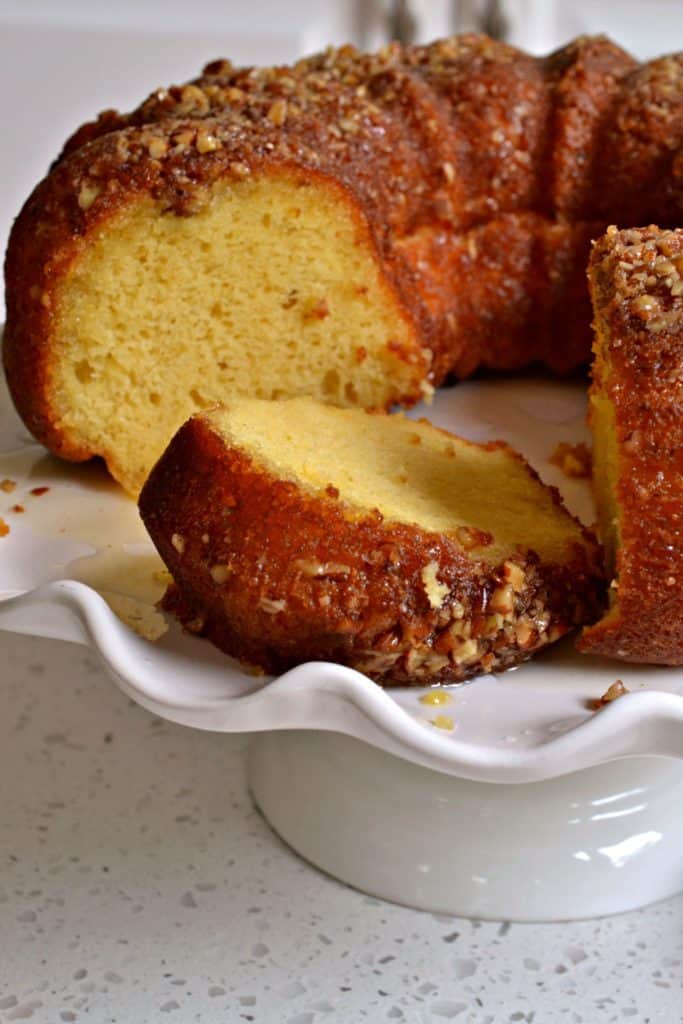 Easy Rum Cake - Small Town Woman