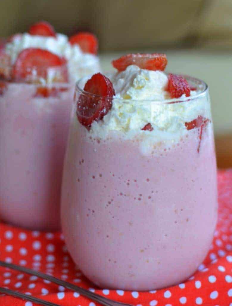 Strawberry Shakes for Two | Small Town Woman