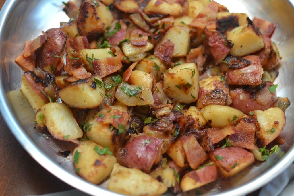 Skillet German Potato Salad 