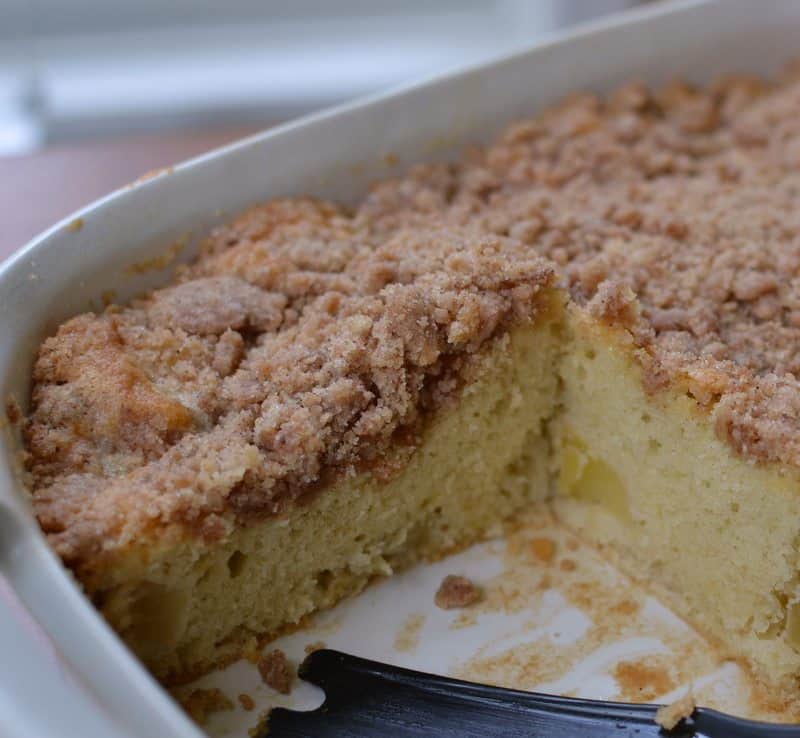 quick and easy apple crumb cake