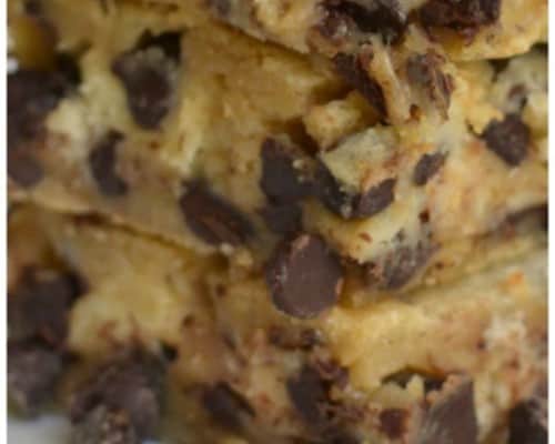 Chocolate Chip roomkaas Bars