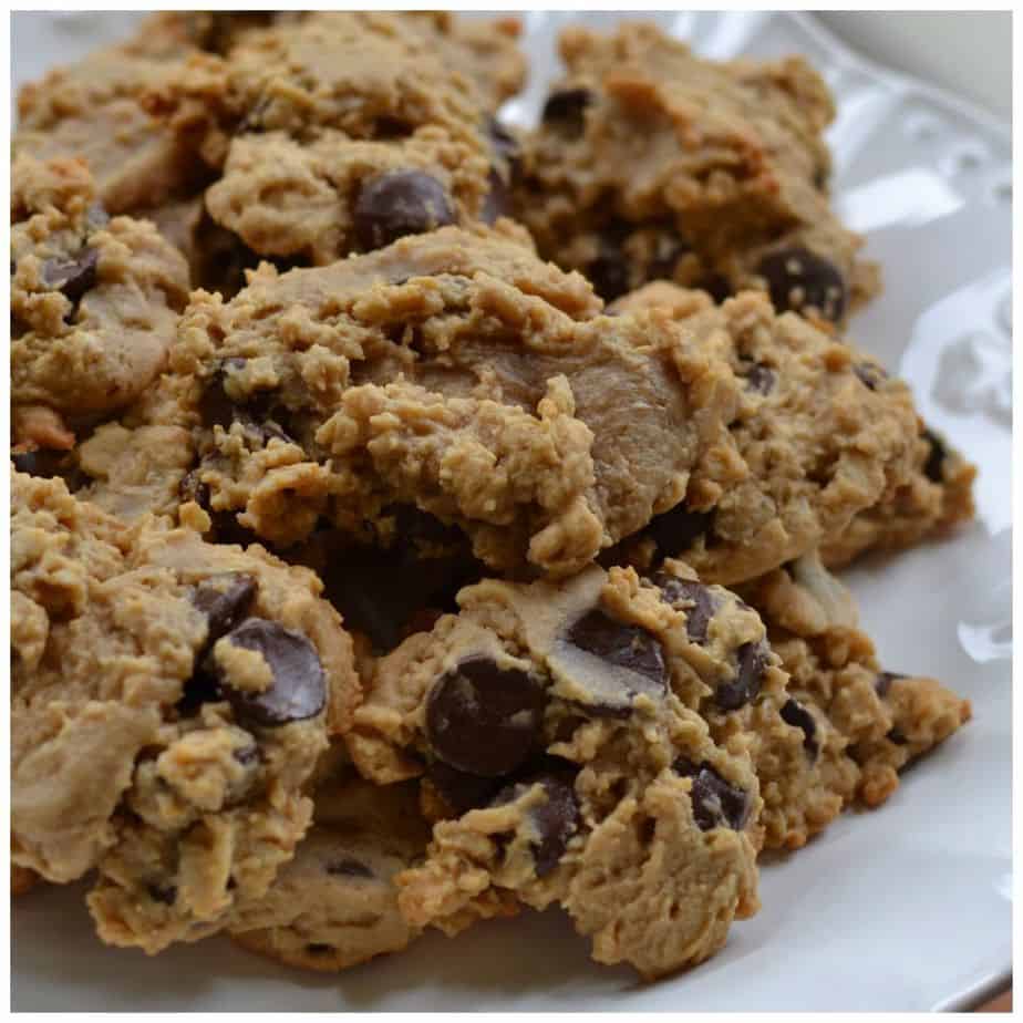 Peanut Butter Oatmeal Chocolate Chip Cookies Small Town Woman