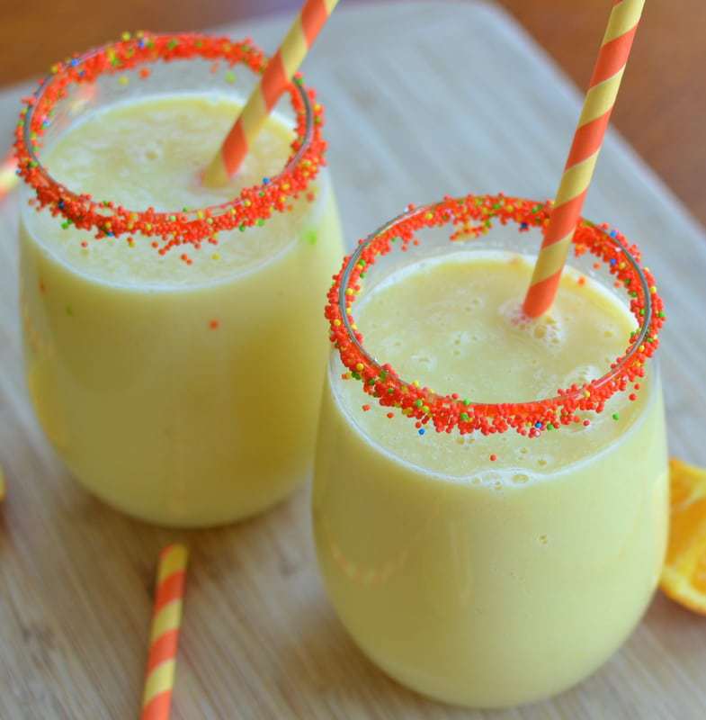 Orange Mango Pineapple Smoothies