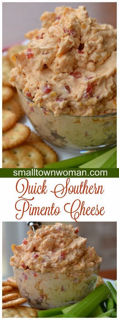 Quick Southern Pimento Cheese | Small Town Woman