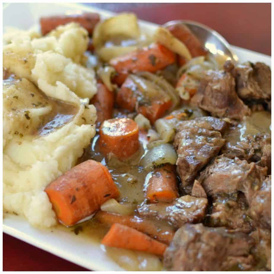 Crock Pot Beef Stew for Two - Small Town Woman
