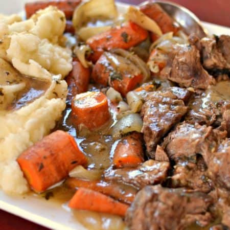 Slow Cooker Pot Roast Recipe - Small Town Woman