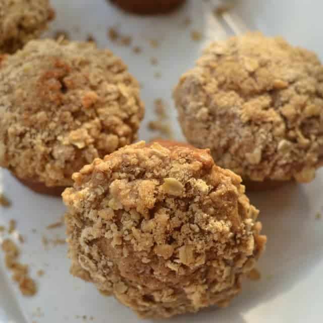 Apple Crisp In Cupcake Pan