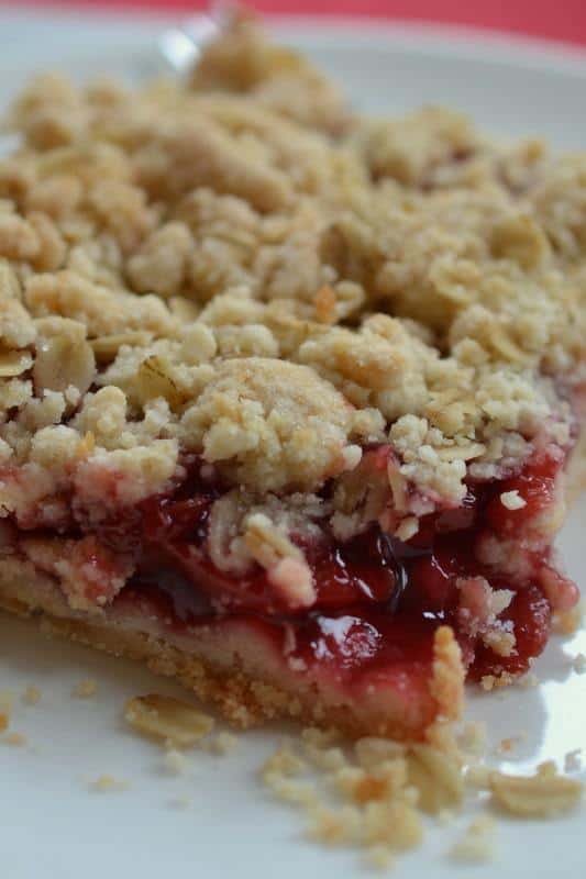 Lip Smacking Good Cherry Pie Crumble Bars Small Town Woman 