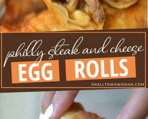 Philly Steak and Cheese Egg Rolls Recipe