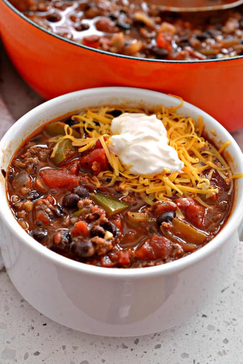 Thick Hearty Chili Recipe - Small Town Woman