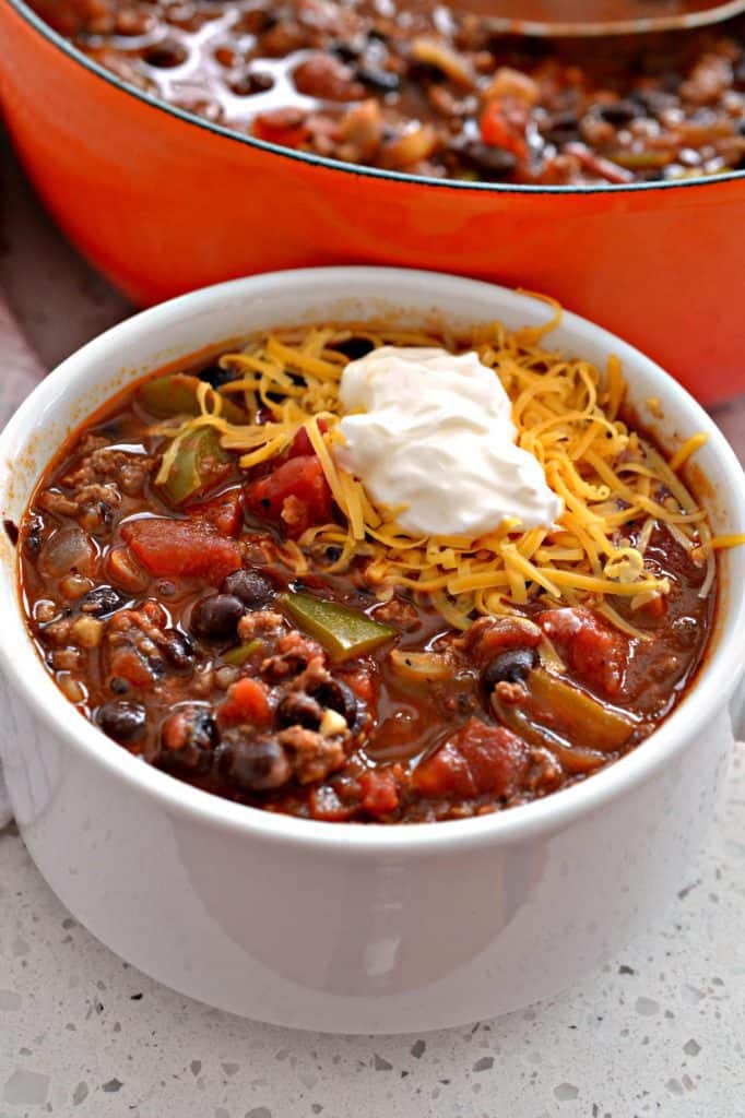 Thick Hearty Chili Recipe Small Town Woman