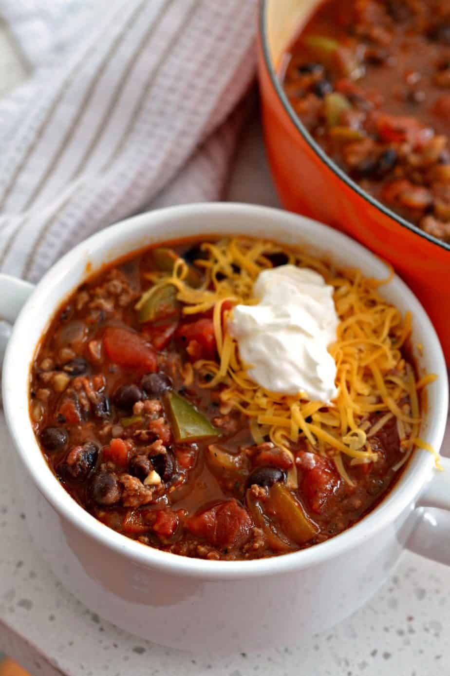 Thick Hearty Chili Recipe - Small Town Woman