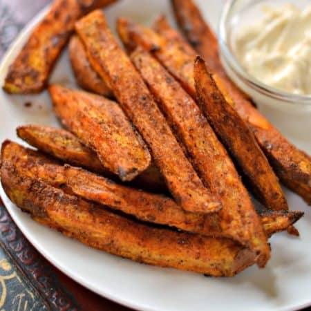 Baked Sweet Potato Fries | Small Town Woman