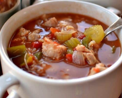 Easy Chicken Gumbo Soup Small Town Woman