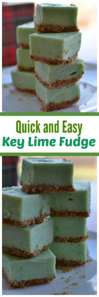 Quick and Easy Key Lime Fudge | Small Town Woman