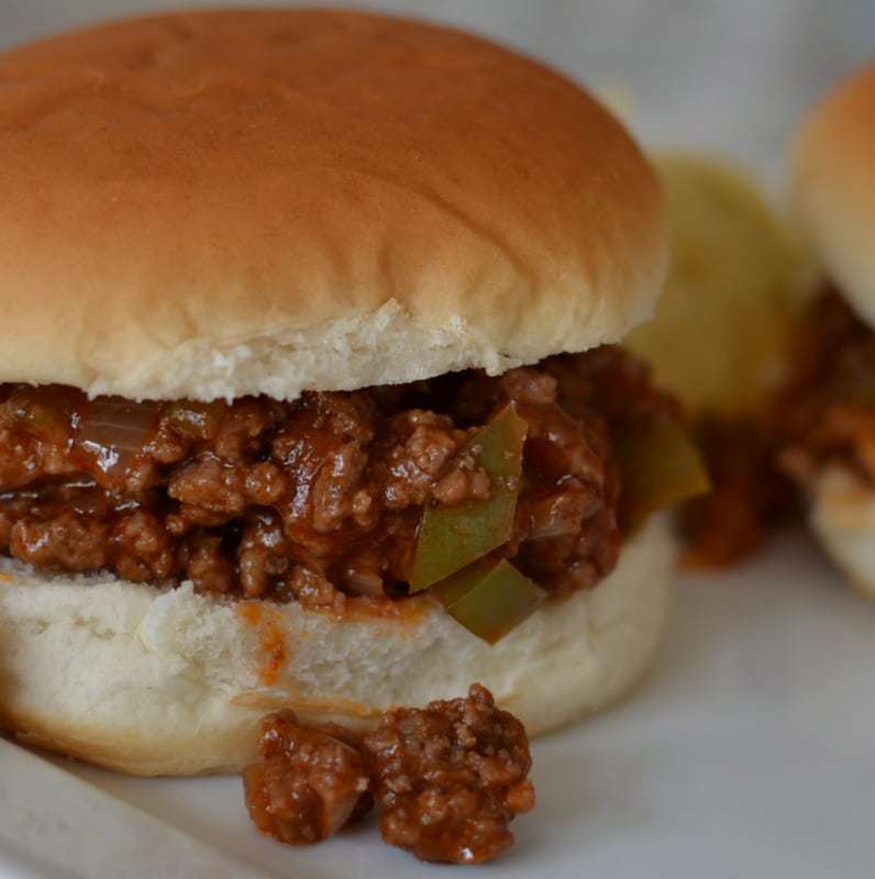 Super Easy Family Friendly Sloppy Joes | Small Town Woman
