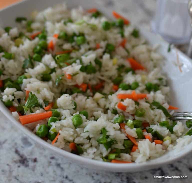 Quick and Easy Traditional Rice Pilaf - Small Town Woman