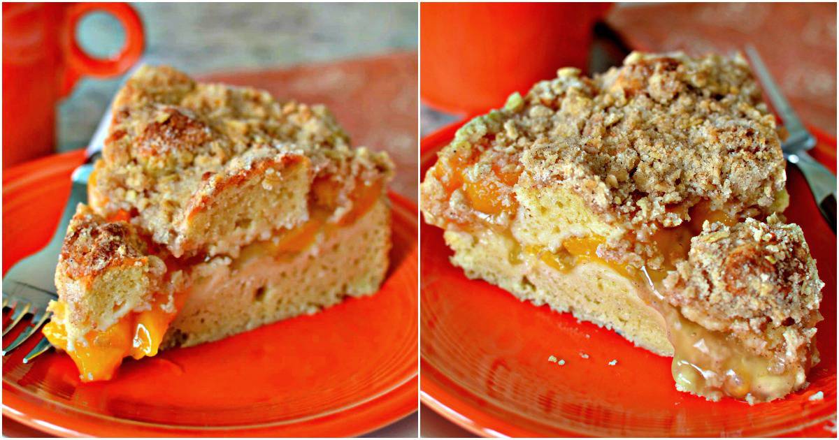 Peach Coffee Cake | Small Town Woman