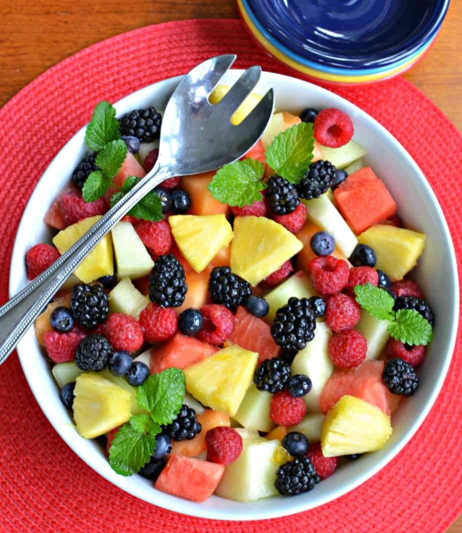 Easy Summer Fruit Salad Recipe Small Town Woman