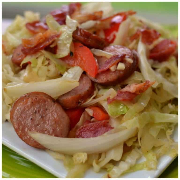 Easy Fried Cabbage Recipe | Small Town Woman
