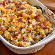 Loaded Cauliflower Casserole Recipe | Small Town Woman