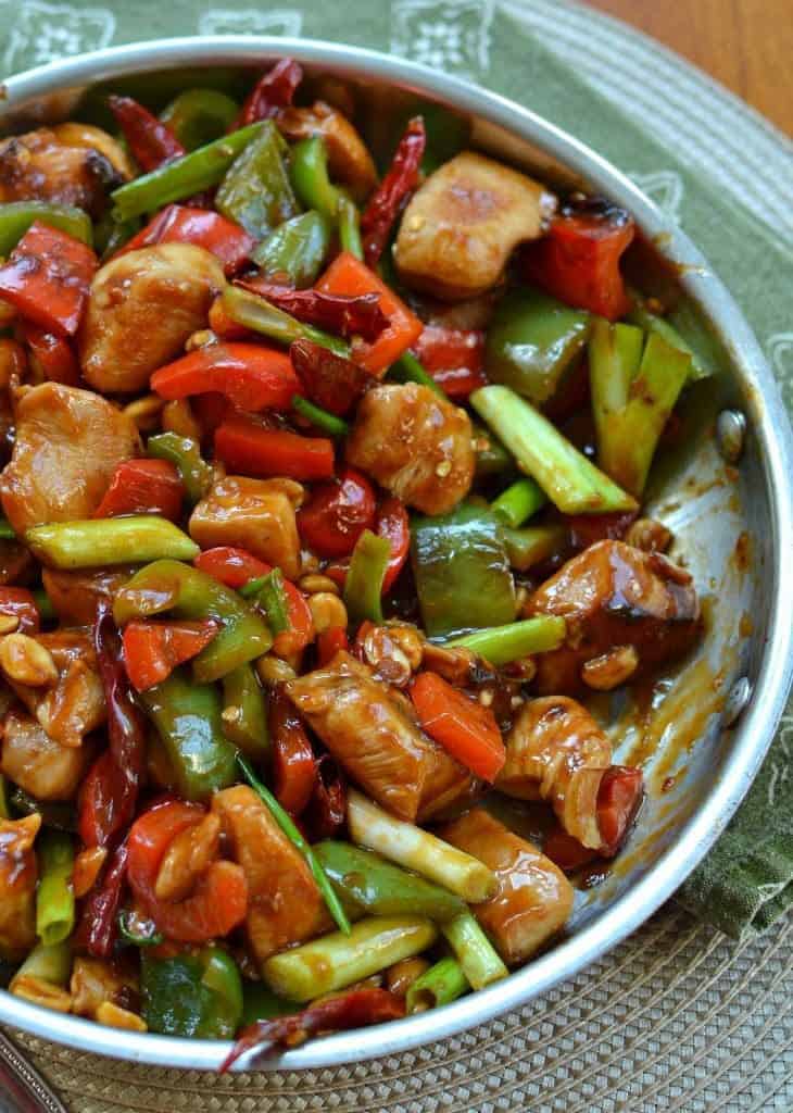 One Skillet Kung Pao Chicken - Small Town Woman