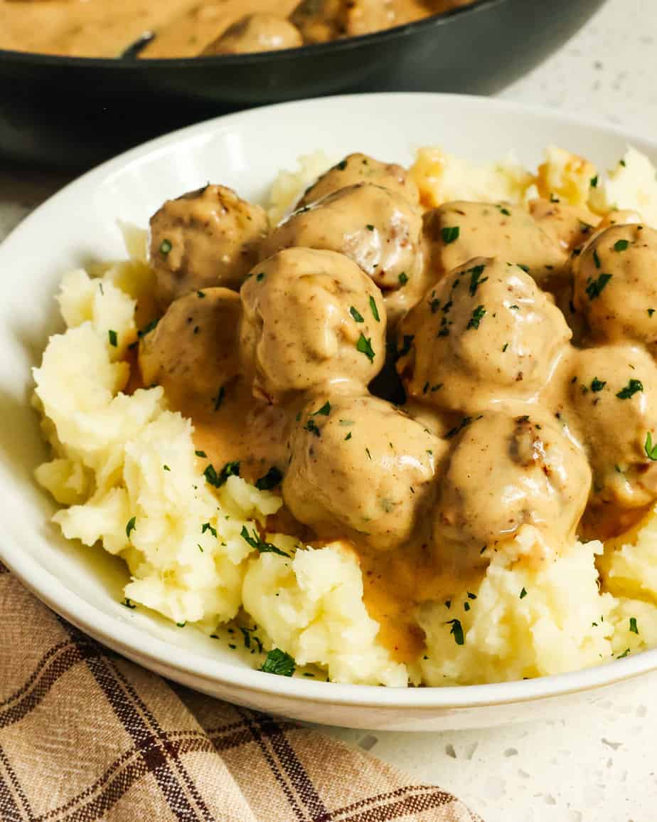 Swedish Meatballs and Sauce ~ Simple Sweet Recipes