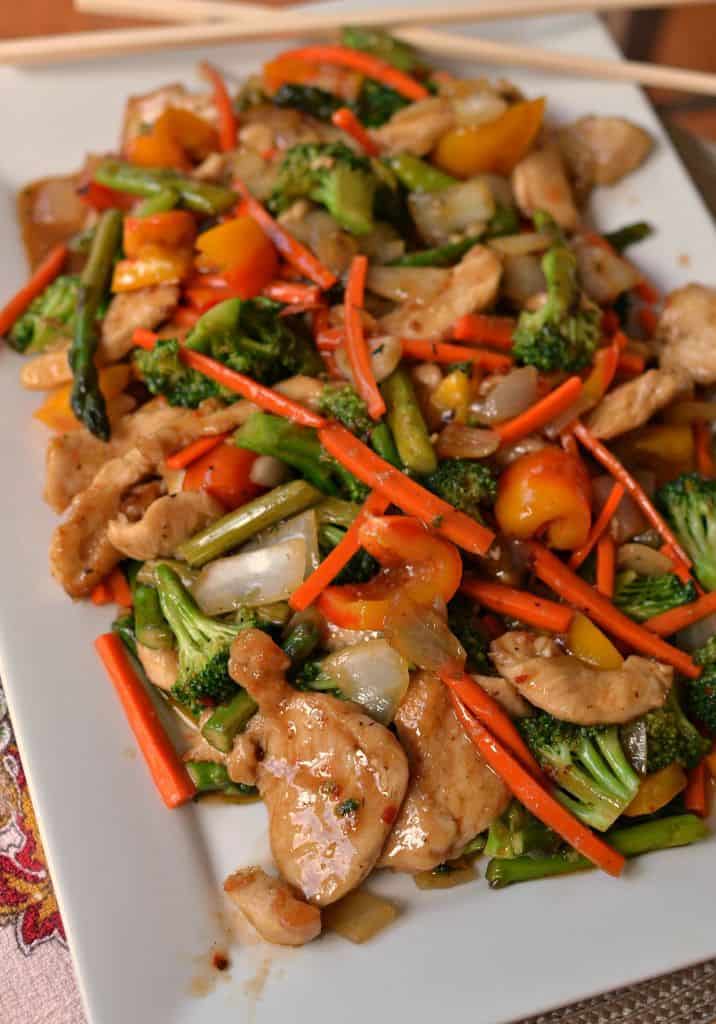 Easy Basic Chicken Stir Fry with Helpful Stir Fry Hints And Advice 