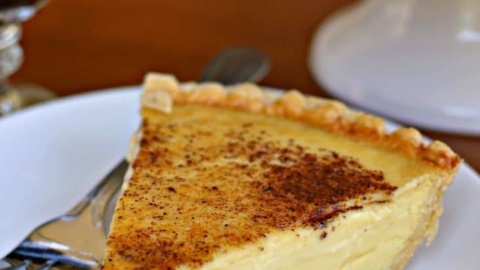 Egg Custard Pie