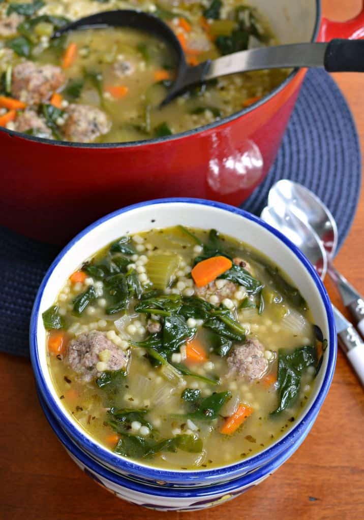 Italian Wedding Soup Recipe | Small Town Woman