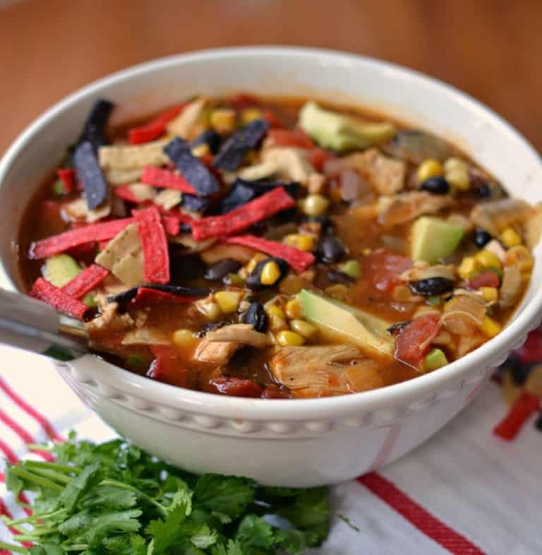 Chicken Tortilla Soup ( A Tasty Medley of Southwest Flavors)