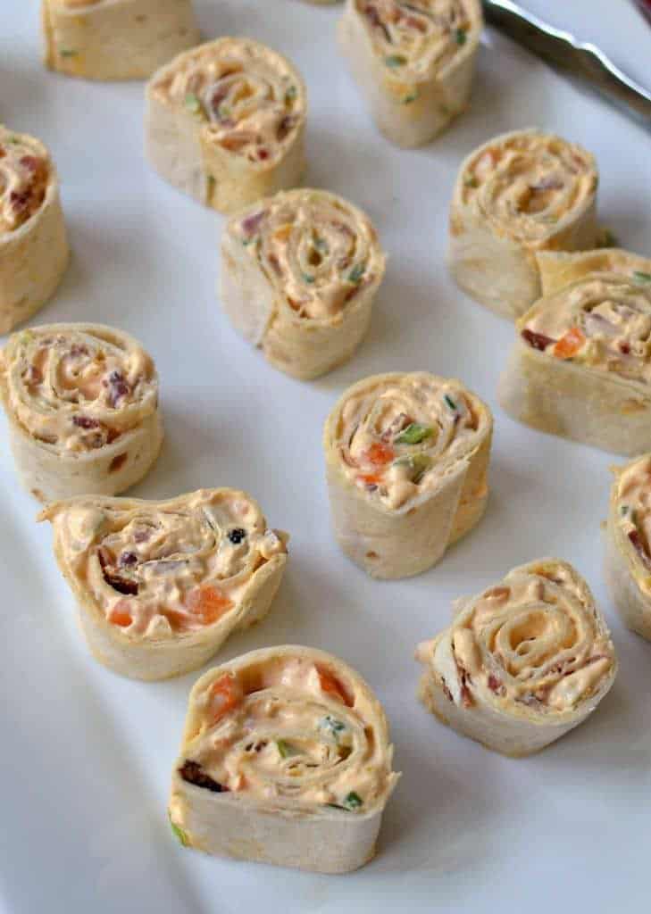 Jalapeno Popper Pinwheel Recipe - Small Town Woman