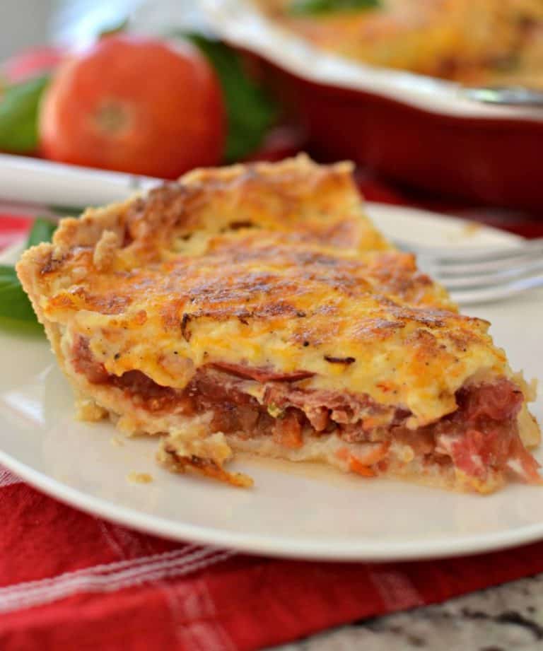 Tomato Pie (A Gardener and Tomato Connoisseurs Delight)