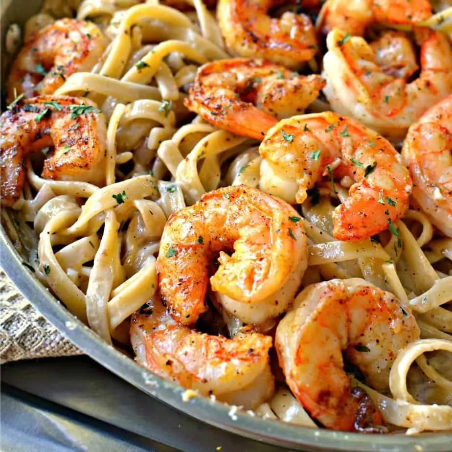 Shrimp Pasta Salad - Small Town Woman