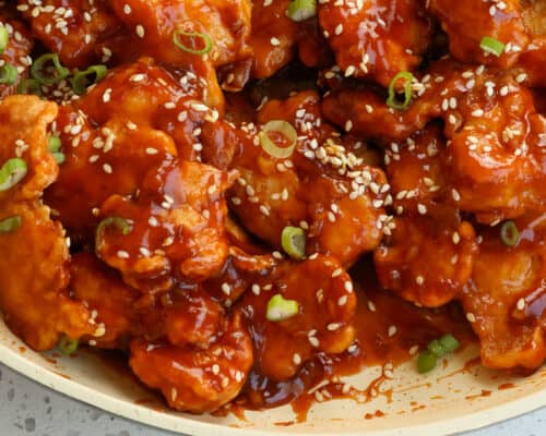 Crispy Sesame Chicken Recipe | Small Town Woman