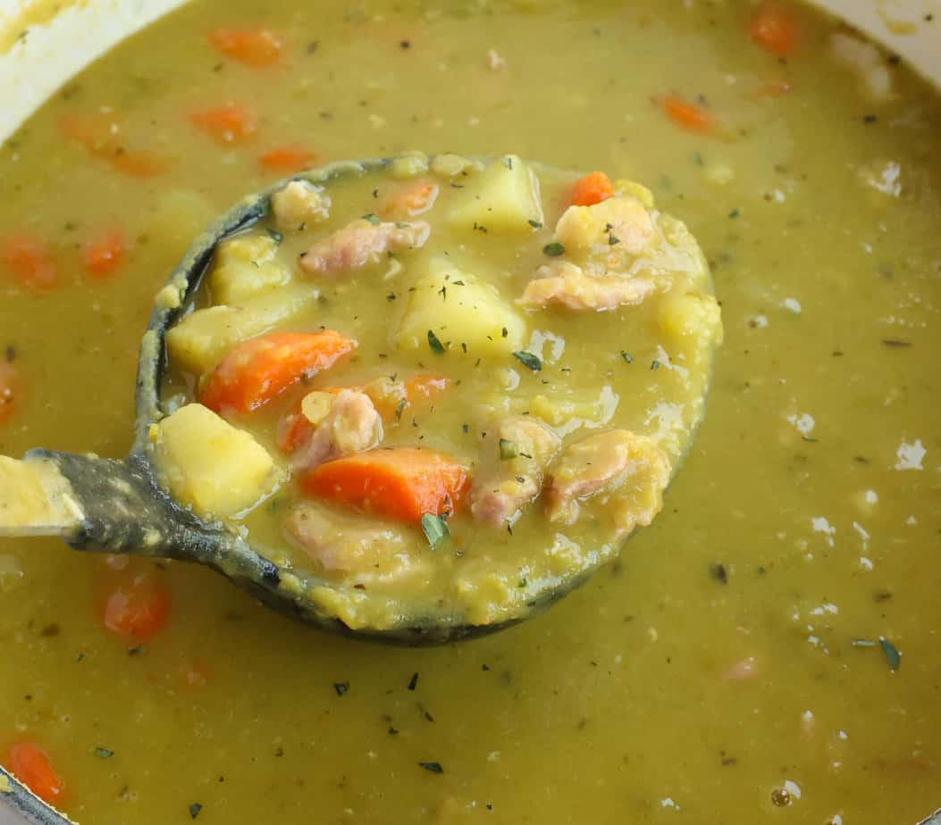 Classic Split Pea Soup, the Best Kick-off for Soup Season - The