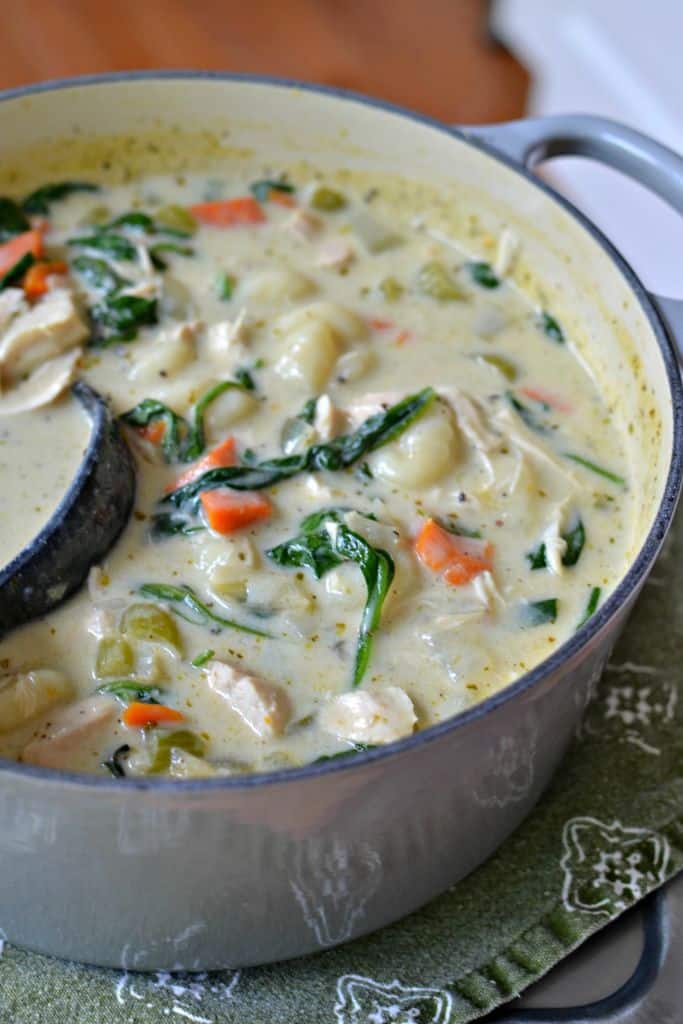 Chicken Gnocchi Soup (A Quick and Easy Family Favorite)