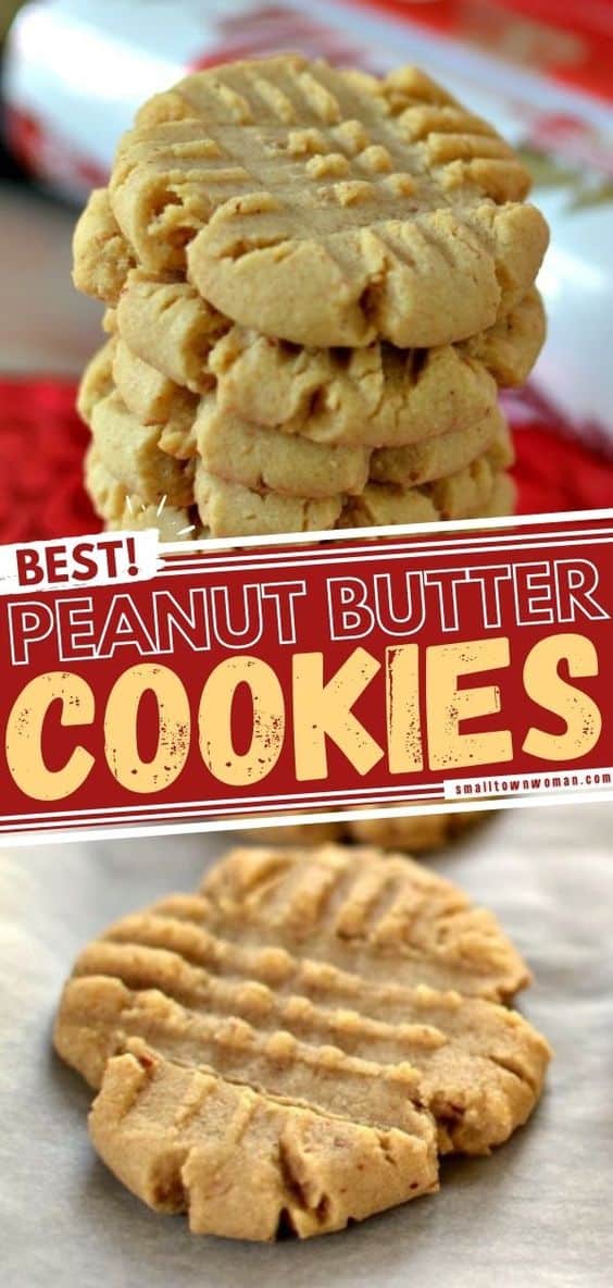 Best Peanut Butter Cookies (Classic Melt in Your Mouth Cookies)