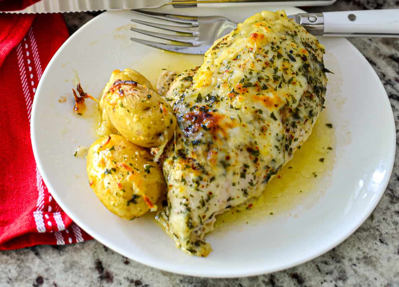 Garlic Butter Baked Chicken Breast