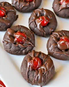 Chocolate Cherry Cookies