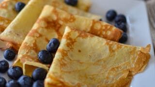 Easy Blender Crepes Recipe (Sweet or Savory) - Little Spice Jar