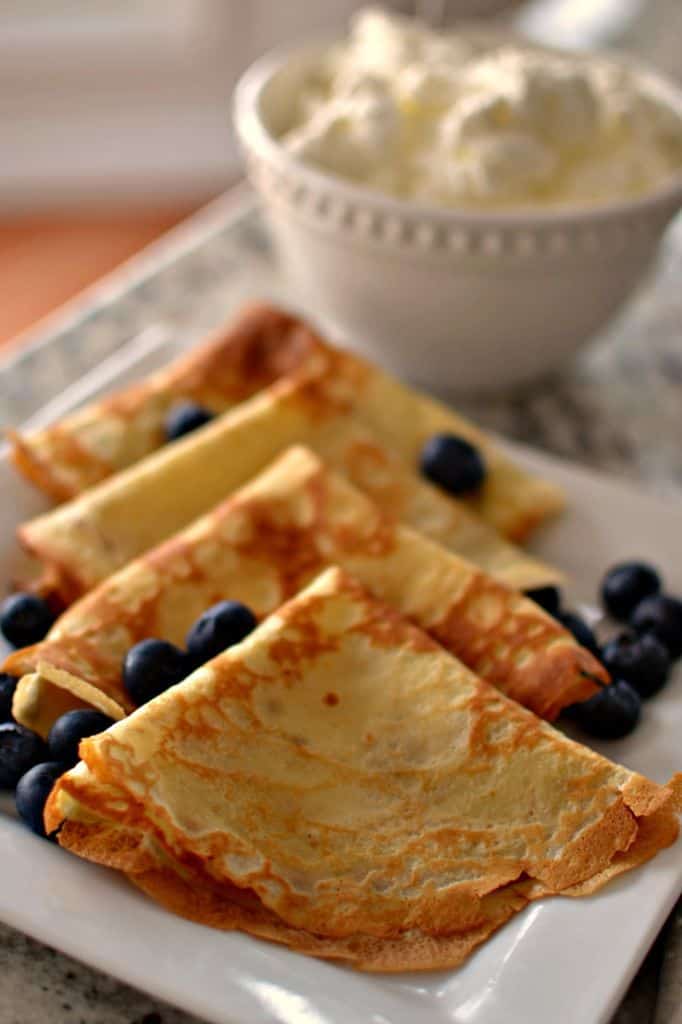 Easy Crepe Recipe | Small Town Woman