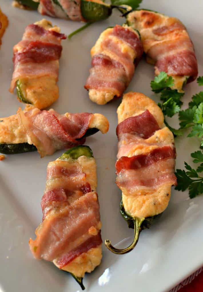 Turkey Bacon Wrapped Jalapeño Poppers – Delicious Snacks for
