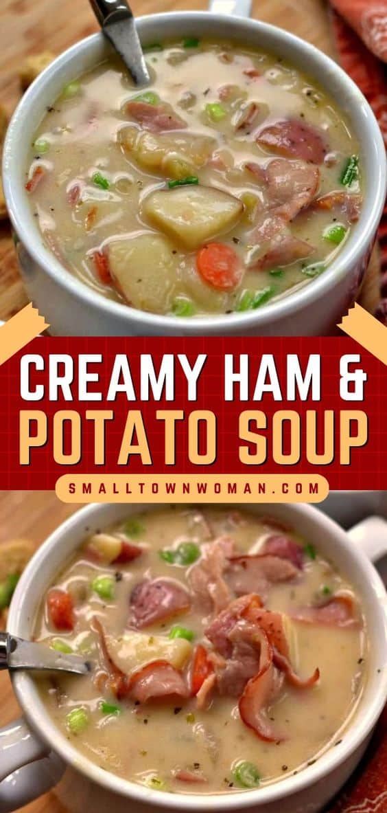 Ham and Potato Soup | Small Town Woman