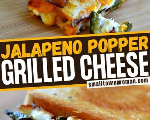 Jalapeno Popper Grilled Cheese Small Town Woman