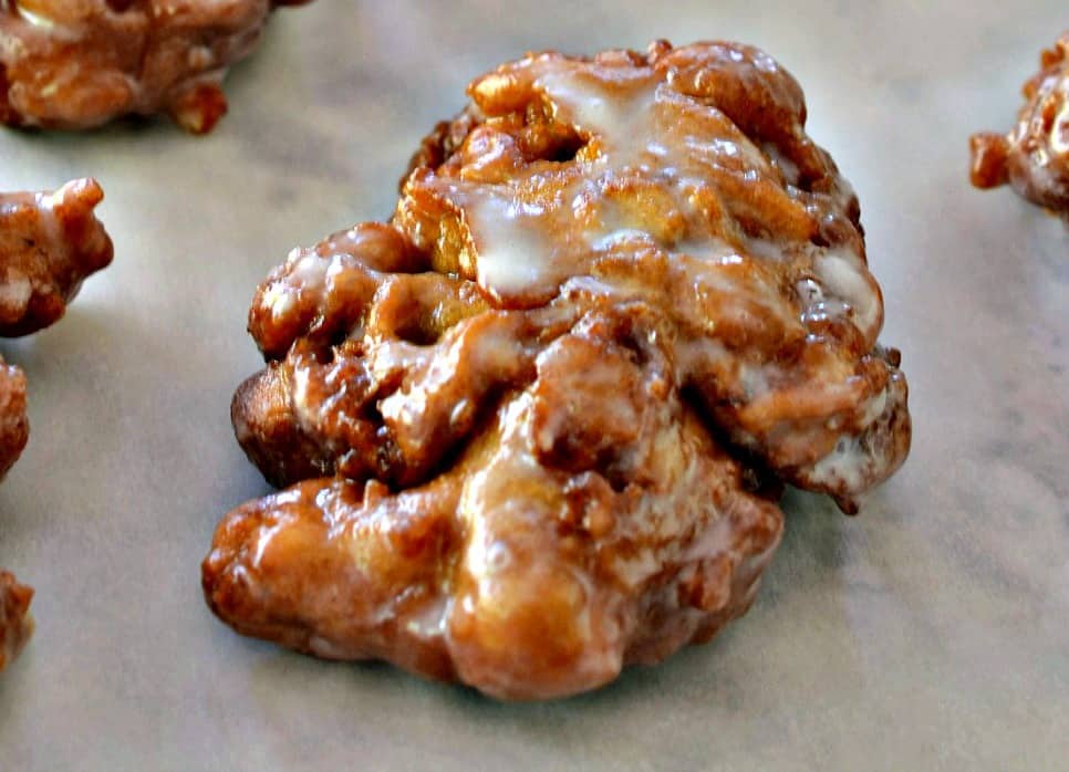 Old Fashioned Apple Fritters | Small Town Woman