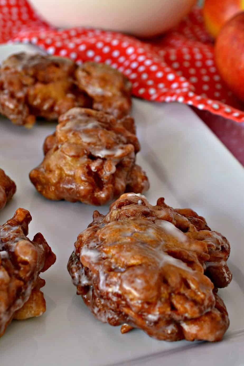 Old Fashioned Apple Fritters | Small Town Woman
